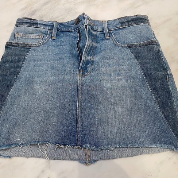 FRAME mini denim skirt size 26 - Picture 1 of 6